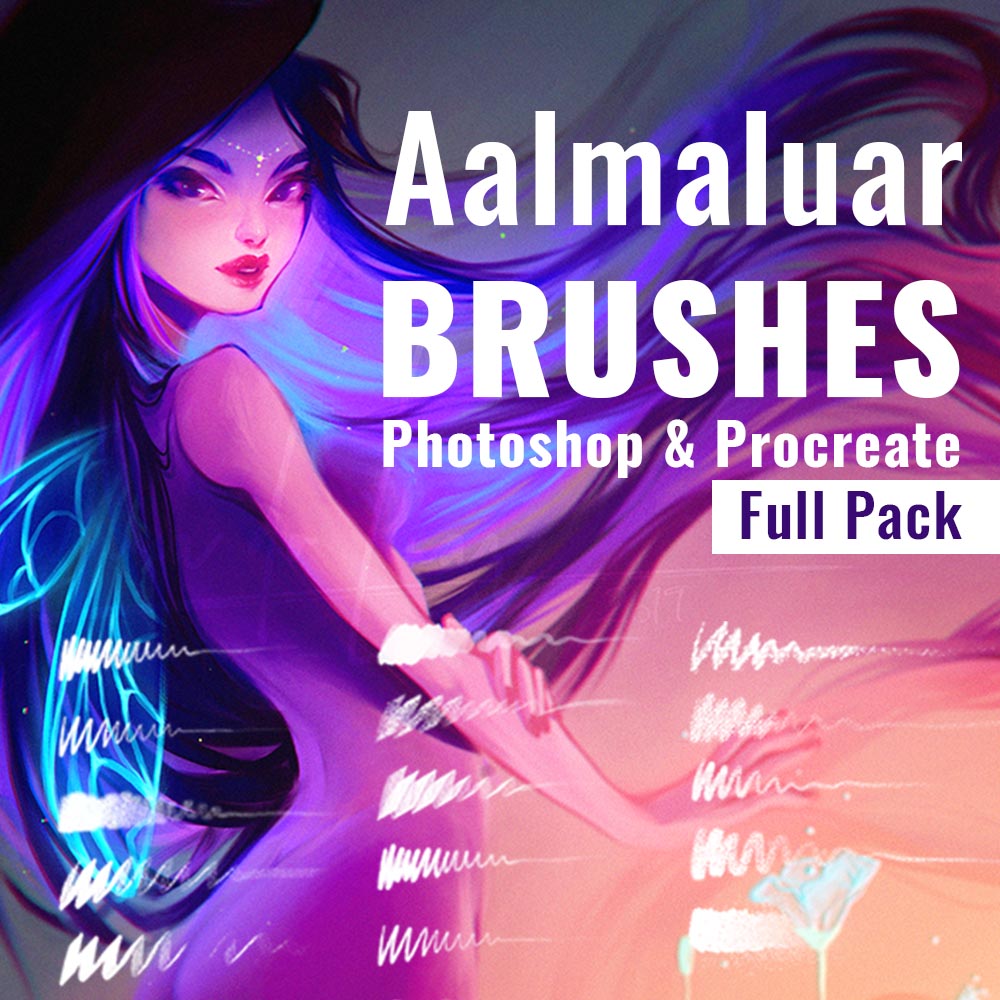 Full Pack BRUSHES [Photoshop + Procreate]