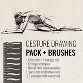 Gesture Drawing Pack + Brushes