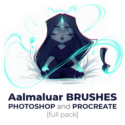 Full Pack BRUSHES [Photoshop + Procreate]