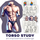 TORSO STUDY - art Improvement challenge