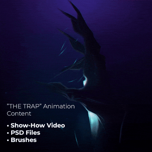 "The Trap" Animation Content [Show-How Video + PSD files + Brushes]